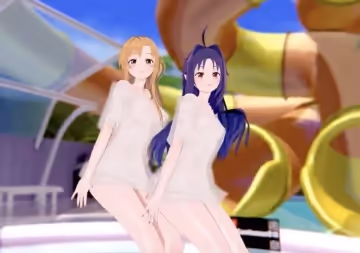 3DMMD結城明日奈紺野木綿季