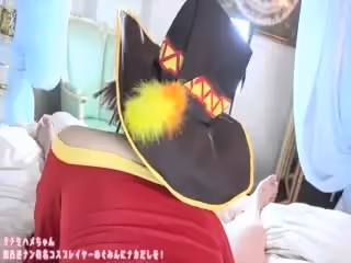 日本角色扮演_爆破魔法少女_做愛，最後射嘴裡，口爆