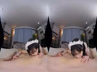 VRKM-1023 【VR】舐めるの大好きなわがままひっつきメイドの下半身ご奉仕 橫宮七海-cd1