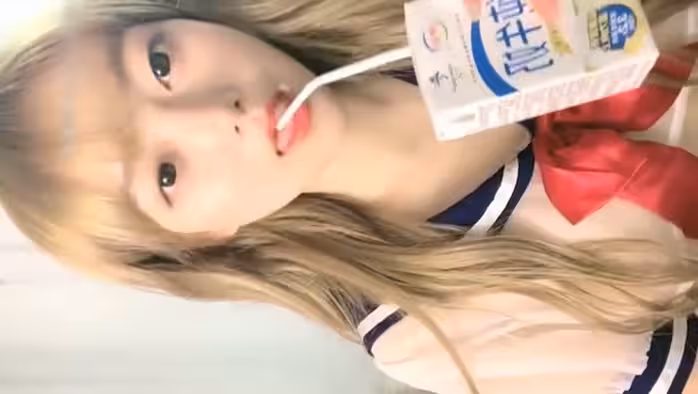 學生妹手伸進內褲自摸