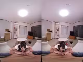 #LR3D [CRVR-090] 【VR】優月まりなゆうわく上手の優月さん爆乳お姊さんとドッキドキの中出しSEX！