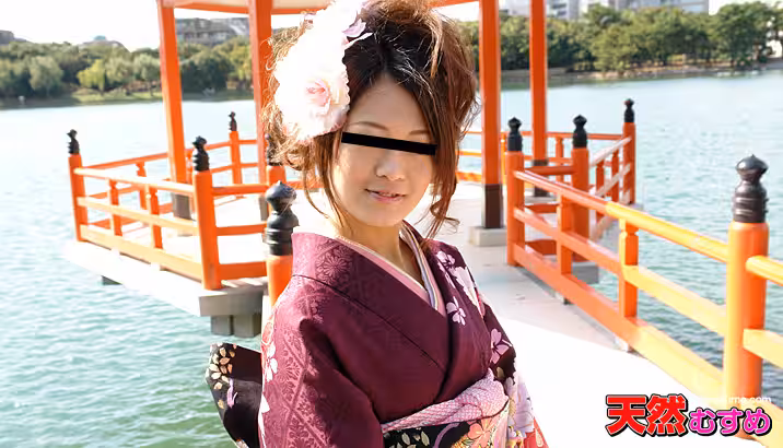 mu _ 松井亜由美 新春から振袖姿の素人に初勃起