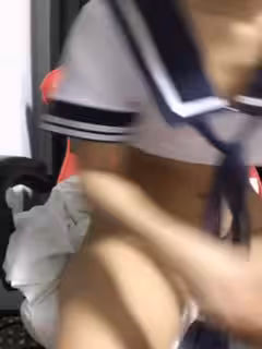 久未開播的美妞回歸第2秀清純學生服