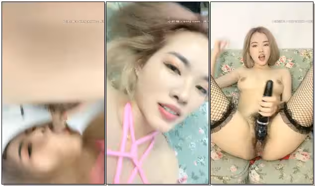 【人間藝術家鴨】紅色內衣黑絲襪脫掉內衣用粉色繩子捆自己的奶子特別舒服