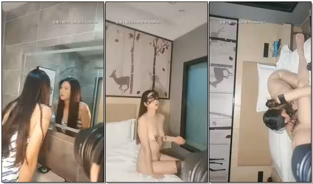 嫩模被潛規則了，拍攝現場被乾了