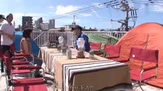 【中文字幕】參加老公公司的露營聚餐的巨乳人妻今井夏帆被禽獸社長射滿子宮