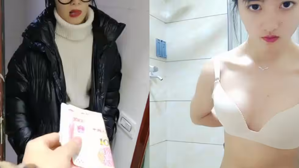 主播自制情景劇 眼鏡妹被金錢的誘惑出賣肉體