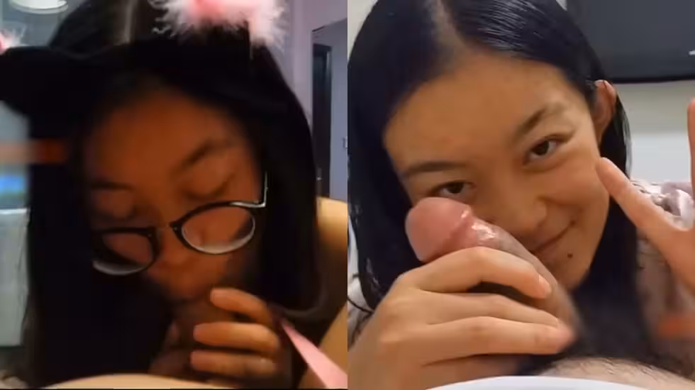 非常有情趣的在校大三情侶做愛自拍視頻,眼鏡學妹看著挺老實內心是個騷逼