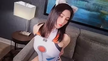 高顏值留學生妮可扮白貓耳綾波麗被大屌怒操顏射