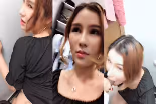 大奶網紅曼曼和粉絲去優衣庫體驗一番