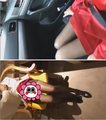 真實巨乳空姐黑絲製服，開檔無套後入
