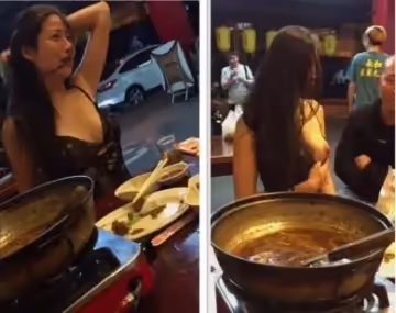 最新門事件性感薄紗辣妹吃母鴨喝醉玩嗨露奶捧著左乳口中還念念有詞這就是個身體而已