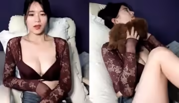 [韓國] 典雅主播大奶垂在那邊~溝溝深似海~ (2)