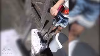 侄っ子と蔵の中