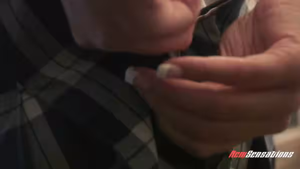 Young minx in a short plaid skirt Avi Love has sex after school