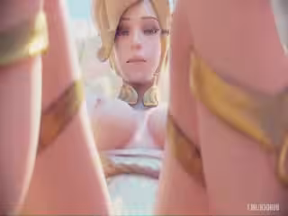 瀑布邊女王與將軍