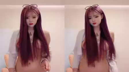 七彩主播 牡丹花 ：極品紫發女神，大尺寸度來了，粉嫩的很啊，