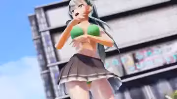 3D色情MMD：鈴屋和熊野度假村雙飛盛宴，高潮噴水淫叫不斷！