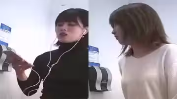 高端写字楼女厕偷拍新品：偷窥视角超刺激全记录