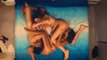 共享姐妹花，輪流玩弄親姐妹
