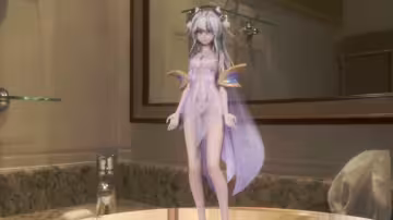MMD02淫紋美腿嫦娥弱音神渝法則