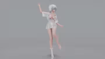 MMD21和服裸體真空言和極樂凈土