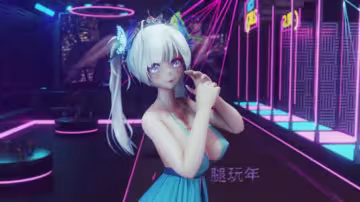 MMD89雙馬尾光輝IU-LILAC