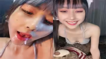 蜜桃醬半裸口交騷入骨髓，尤物舔舐假肉棒激情蕩漾 Part2