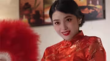 AI合成古力娜扎穿紅色旗袍火辣性交