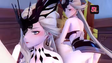 【原神同人3D】AKT女士威脅旅行者履行承諾 國語配音中文字幕