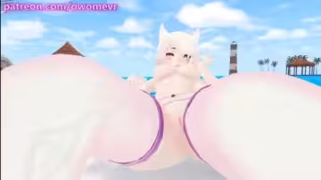 POV你在公共海灘的約會中操我VRchatErp3D無盡VtuberASMR預告片