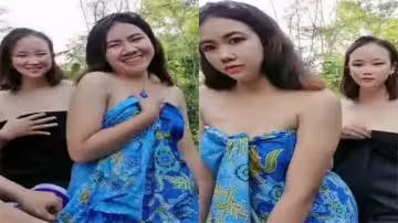 兩個饑渴騷貨被大哥呼弄到樹林裡操_