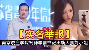 南京曉莊學院揚種學副書記出軌人妻劉小姐自拍視頰流出