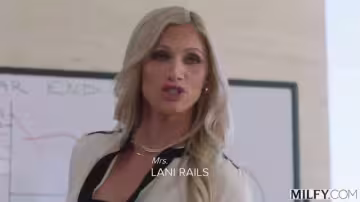 Lani Rails（金髮老闆娘與倆黑人的3p）#3P#騷逼#性交