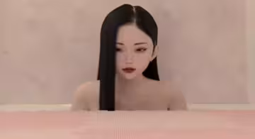 [娃娃屋] 浴室 AI 合成的極致女神  鴛鴦浴勾引男人犯罪