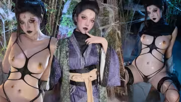 極致Cosplay網紅女神【阿薰kaOri】黑神話蜘蛛精四妹