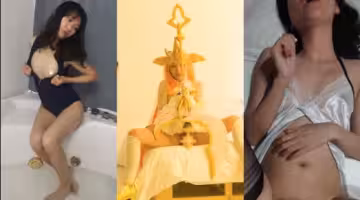 反差小情侶在私下玩COS尋刺激，小女友穿著各式各樣的jk瑜伽服等主動翹臀給雞吧後入打樁
