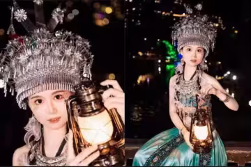 雲南下海少女【倪允娜】憑藉少數民族服飾引來大量金主打卡爆操