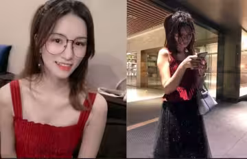 超高顏值女神御姐【劉思琪】澳門約會富二代穿上旗袍，搭配高跟肉絲開襠絲襪超誘惑極具反差感