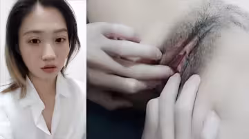 陰毛又黑又濃粉嫩穴、口水汪汪狂親啪啪這表情真是讓人愛了~