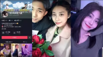 抖音六百万粉网红情侣【地位极高硬气鑫】大尺度私密视频外泄，深喉口交与后入激情片段曝光