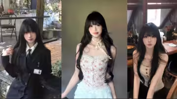 抖音高顏值美少女【戀愛絕緣體】身材高挑的甜美女神，逆天長腿細腰翹臀內衣私拍視頻流出