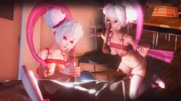 【3D】王者榮耀：教室性愛小喬原皮