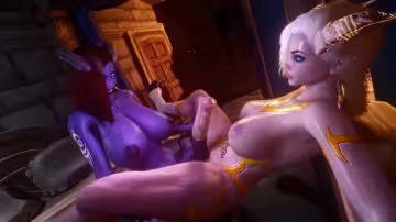【3D】魔獸世界中世紀羊角魅魔