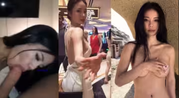 澳大利亞女留學生，高顏值頂級身材女神為了綠卡榜上洋大佬，大雞巴都要把嘴巴撐破了