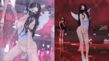 超爆火的韓國jinricp直播大合集，第4季第6集，熊貓班荷娜單人Cut