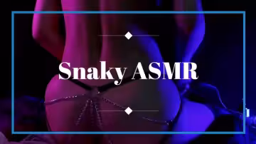 中文asmr.蛇蛇助眠鐵鏈內褲舔耳彈舌精油