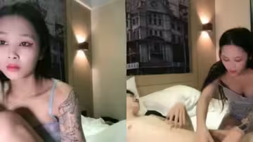 紋身巨乳騷貨深喉侍奉狼友 騎乘上位狂野操干高潮噴發