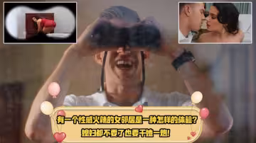 有一個性感火辣的女鄰居是一種怎樣的體驗？媳婦都不要了也要干她一炮！