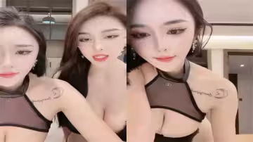 SSS氣質爆表極品美女，絕代雙驕激情誘惑盛宴
